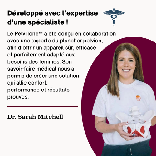 Le PelviTone™ – Entraîneur du plancher pelvien